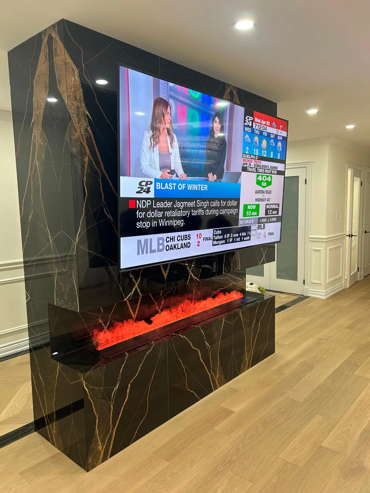 Completed renovation by Toronto Home Reno in the Greater Toronto Area